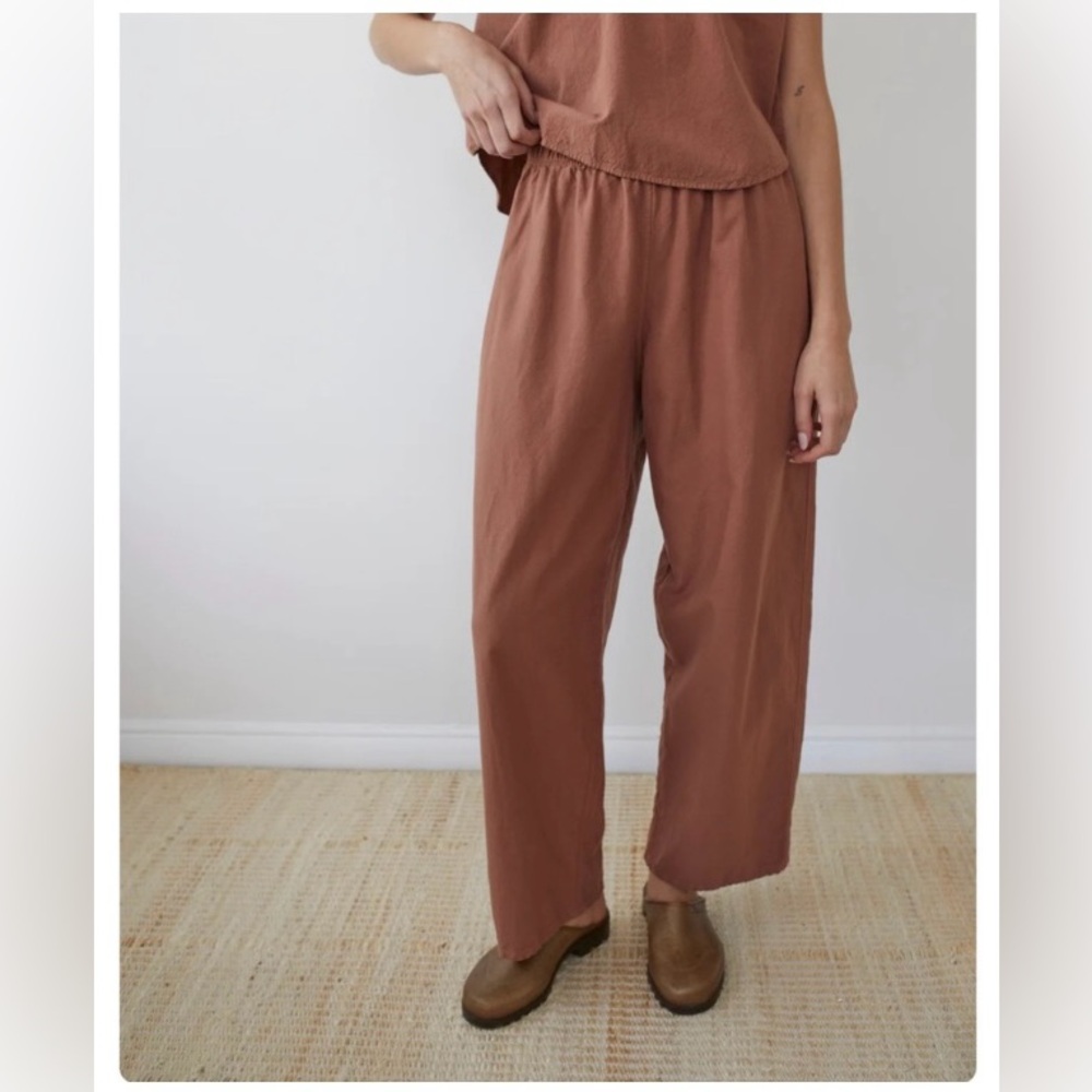 Wol Hide Twill Trouser - Clay